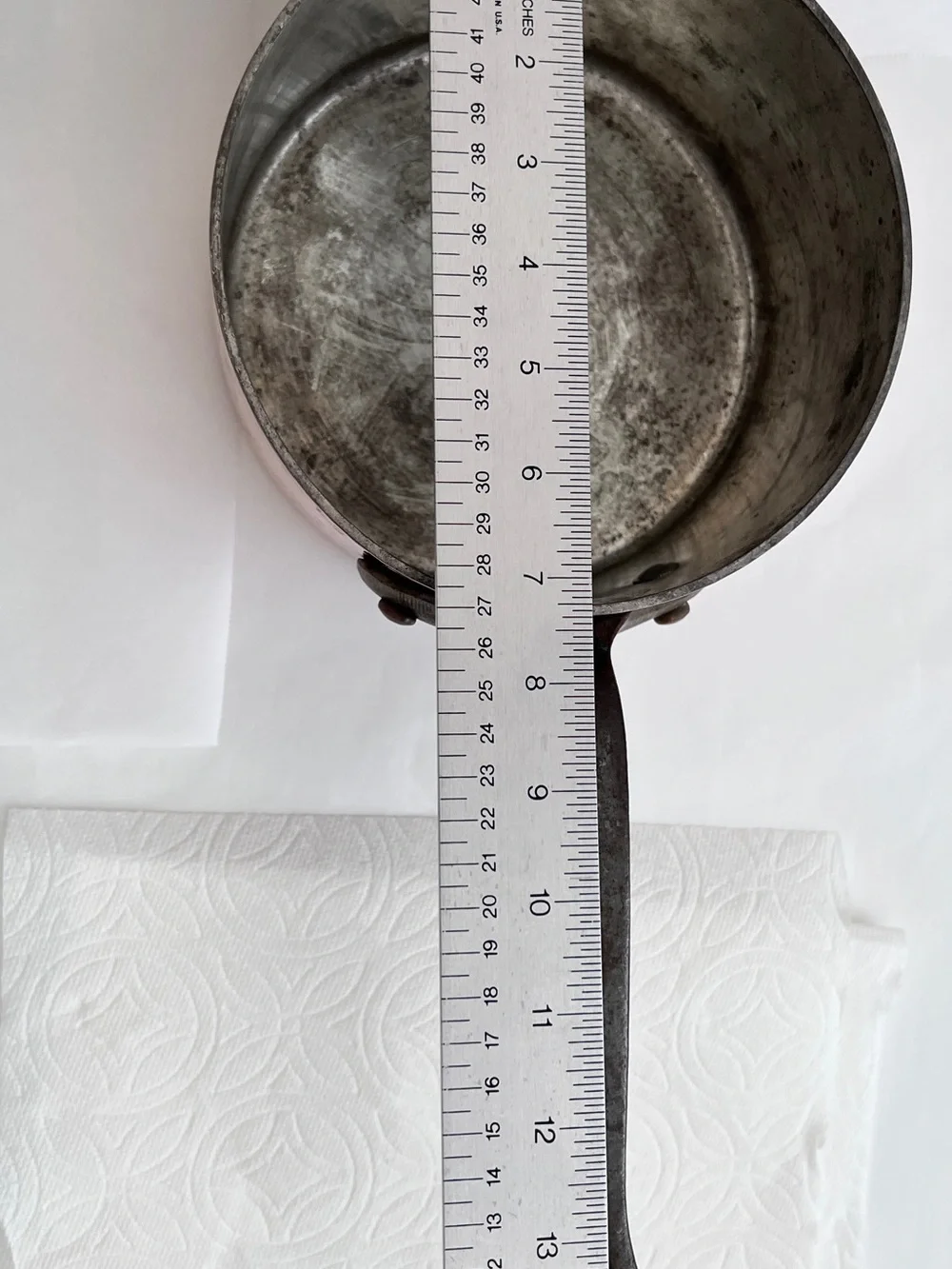 Willams Sonoma Copper Heavy Saucepan 7